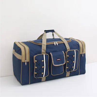 Foldable duffel bag