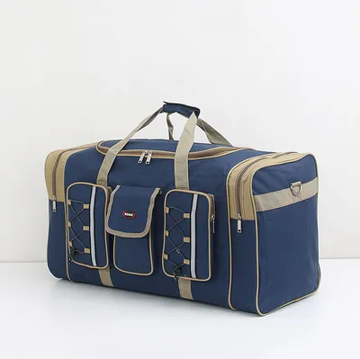 Foldable duffel bag