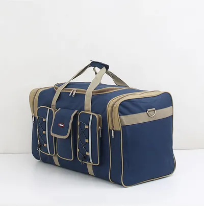 Foldable duffel bag