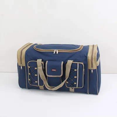 Foldable duffel bag