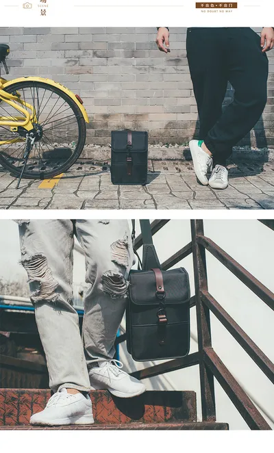 New Fan Zu chest bag men's Messenger bag men's shoulder bag diagonal shoulder bag men's backpack small casual fashion pockets sports