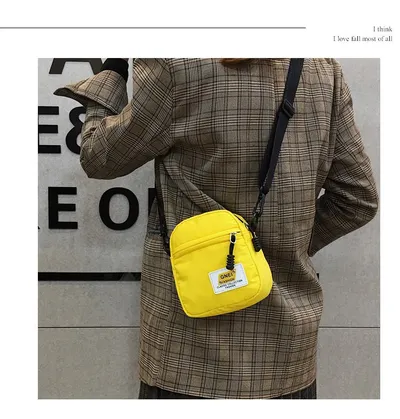 Nylon shoulder women's diagonal bag