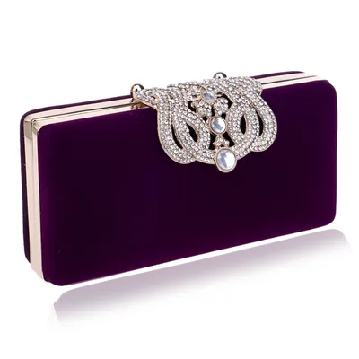 Evening dress clutch