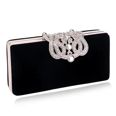 Evening dress clutch