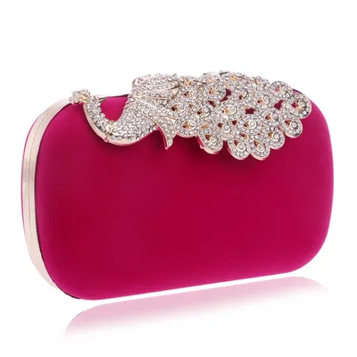 Evening dress clutch