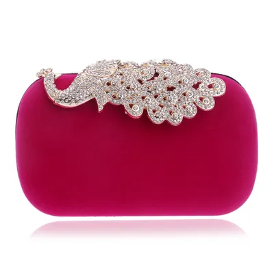Evening dress clutch