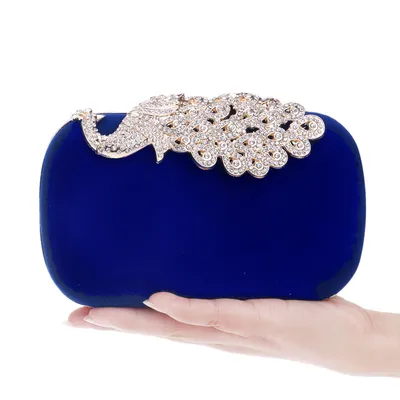 Evening dress clutch