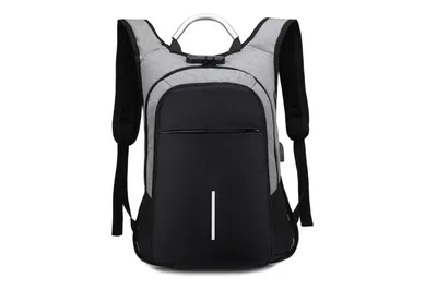 Business casual men backpack