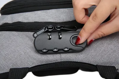 Business casual men backpack