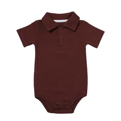 Short sleeve cotton baby one piece creeper
