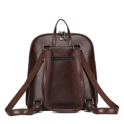 Wild PU leather backpack