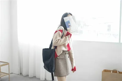 Corduroy canvas bag