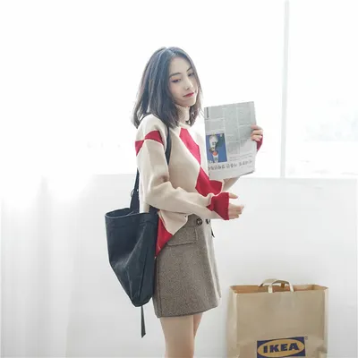 Corduroy canvas bag