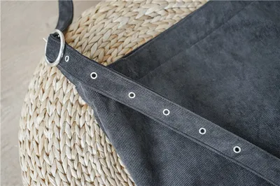 Corduroy canvas bag