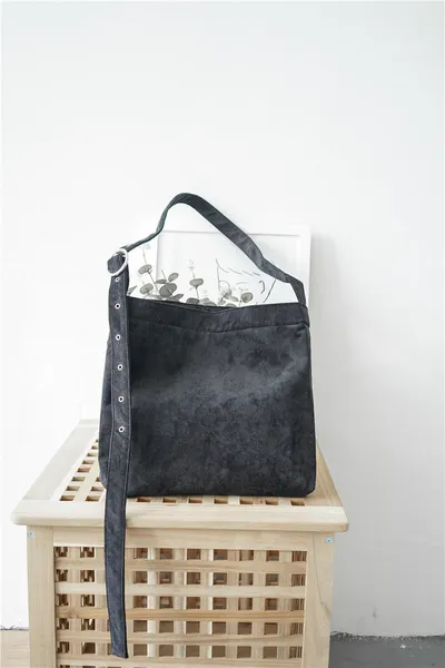 Corduroy canvas bag