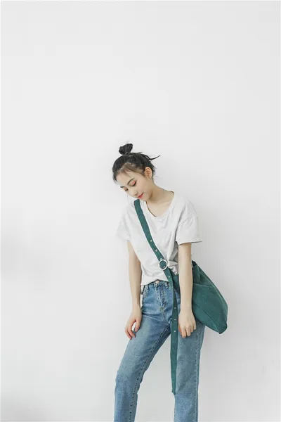 Corduroy canvas bag