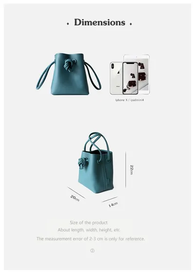 Cowhide shoulder bag
