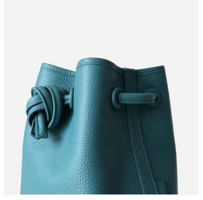 Cowhide shoulder bag