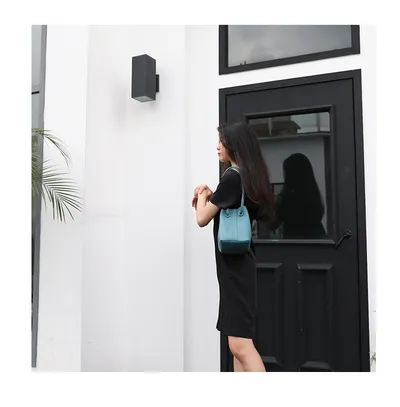 Cowhide shoulder bag