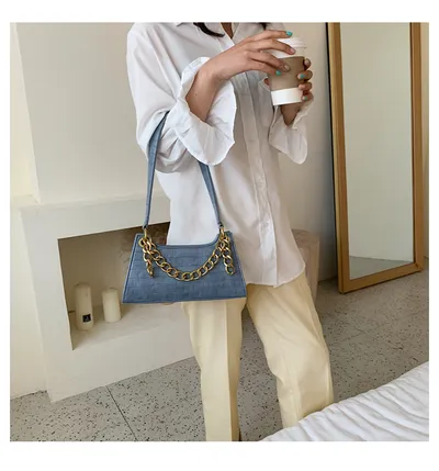 Vintage all-match one-shoulder armpit bag