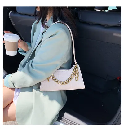 Vintage all-match one-shoulder armpit bag