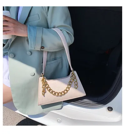 Vintage all-match one-shoulder armpit bag