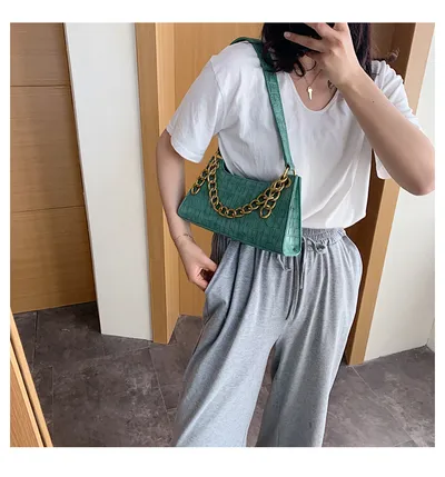 Vintage all-match one-shoulder armpit bag