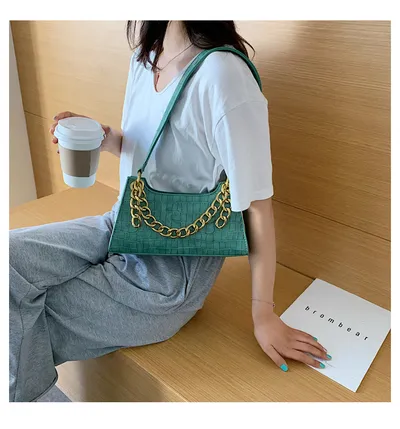 Vintage all-match one-shoulder armpit bag