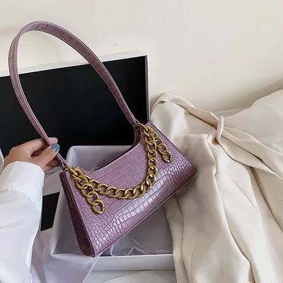 Vintage all-match one-shoulder armpit bag