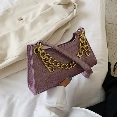 Vintage all-match one-shoulder armpit bag