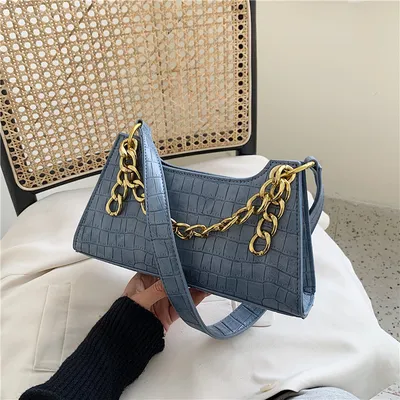 Vintage all-match one-shoulder armpit bag