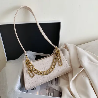 Vintage all-match one-shoulder armpit bag
