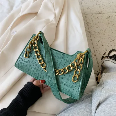 Vintage all-match one-shoulder armpit bag