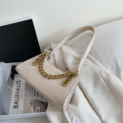 Vintage all-match one-shoulder armpit bag