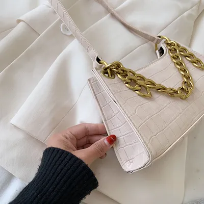 Vintage all-match one-shoulder armpit bag