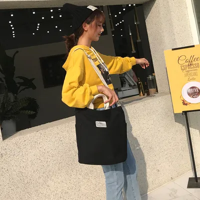 Canvas bag casual messenger bag