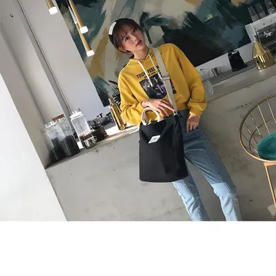 Canvas bag casual messenger bag
