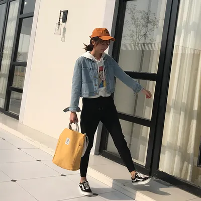 Canvas bag casual messenger bag