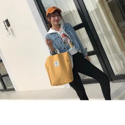 Canvas bag casual messenger bag