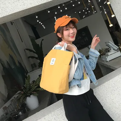 Canvas bag casual messenger bag
