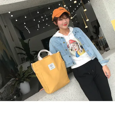 Canvas bag casual messenger bag