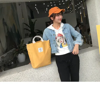 Canvas bag casual messenger bag
