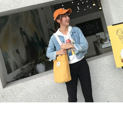 Canvas bag casual messenger bag