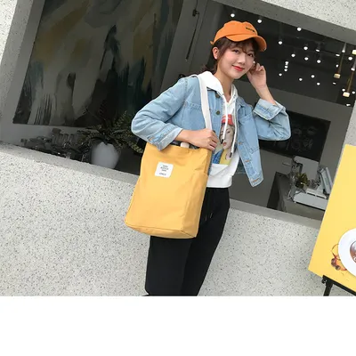Canvas bag casual messenger bag