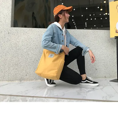 Canvas bag casual messenger bag