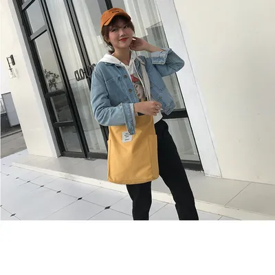 Canvas bag casual messenger bag