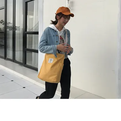 Canvas bag casual messenger bag