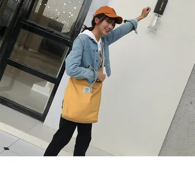 Canvas bag casual messenger bag