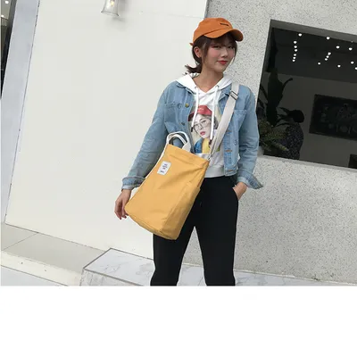 Canvas bag casual messenger bag