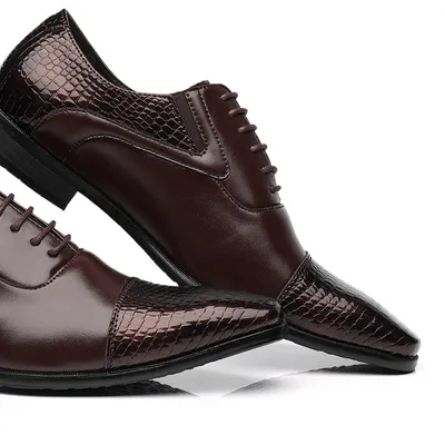 Business leather shoes